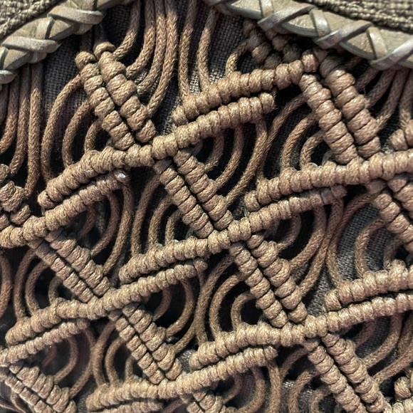 Cole Haan Fabric Handbag with Leather Trim - Picture 6 of 16